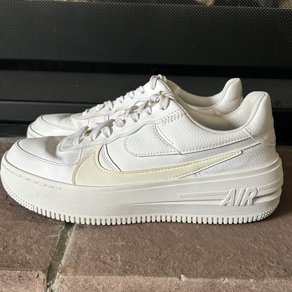 Nike Air Force 1 PLT.AF.ORM Sneakers Shoes, ~Women's 8~ DJ9946-100 Summit White - Picture 2 of 16
